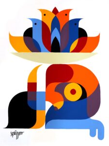 La Porteuse, 2023 Antony Squizzato