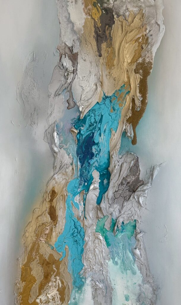 Tidal Poetry diptych - framed, 2024 Daniela Pasqualini