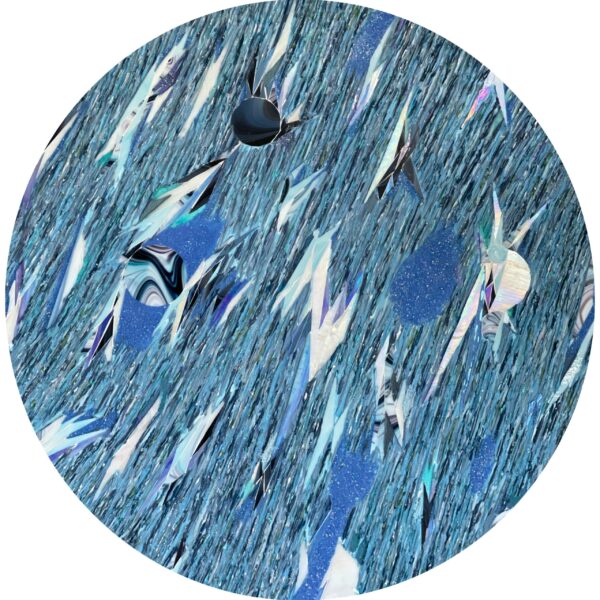 Riflesso blue - Collab with Glass Axes, 2022 Daniela Pasqualini