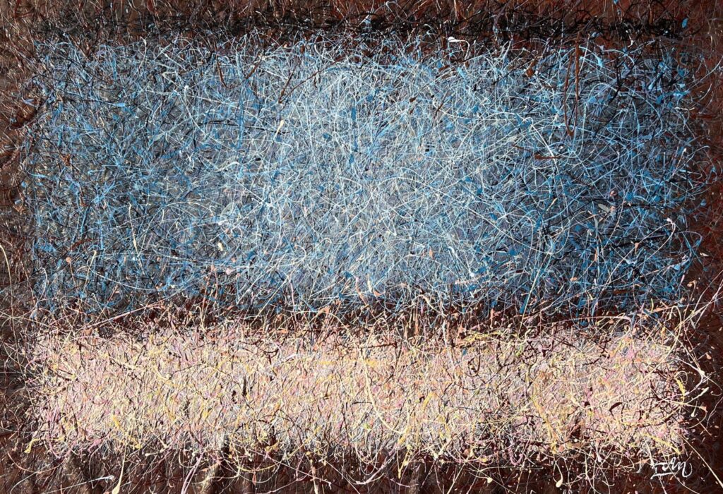 Blue heart of the planet, 2024 Nadin Antoniuk