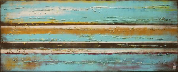 Little lined landscape by Ronald Hunter