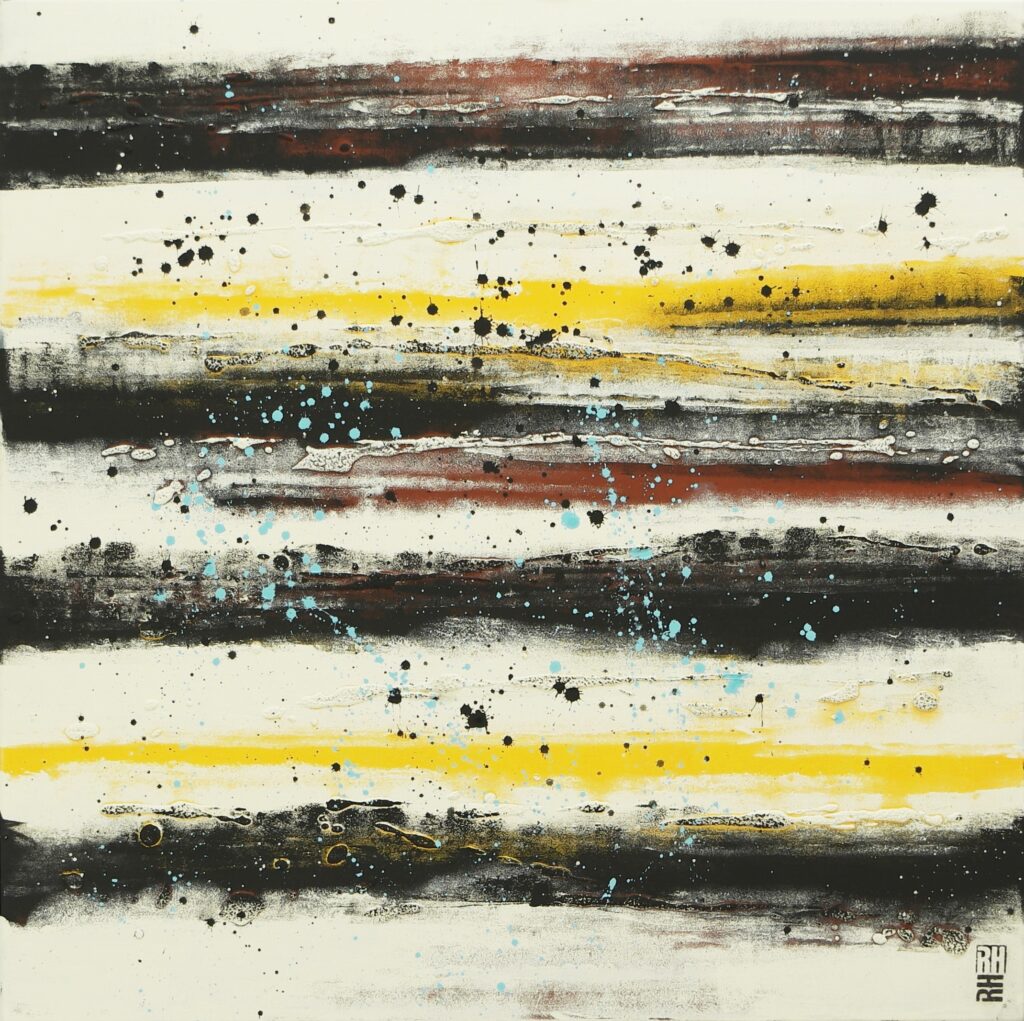 Black Line Picture 23 by Ronald Hunter