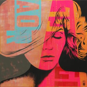 The Blonde by Ronald Hunter