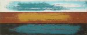 Three Lined landscape by Ronald Hunter