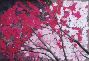 Le cerisier Japonais by Agnès Tiollier
