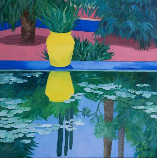 Instant Majorelle VI Agnès Tiollier