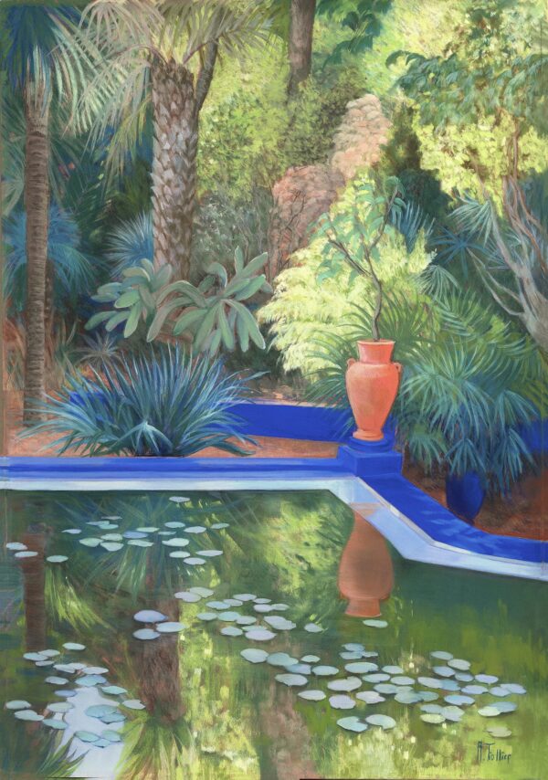 L'instant Majorelle VII Agnès Tiollier