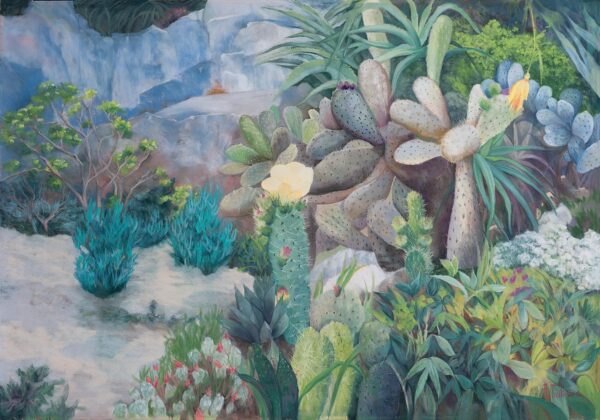 Jardin méditerranéen by Agnès Tiollier