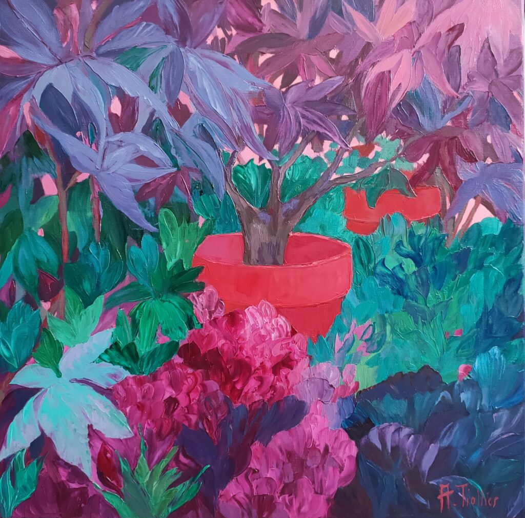Jardin éphémère Agnès Tiollier