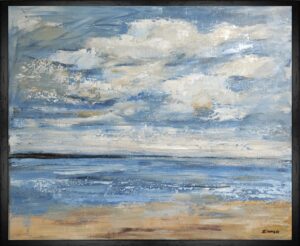 Ciel de traine en Normandie by Sophie Dumont