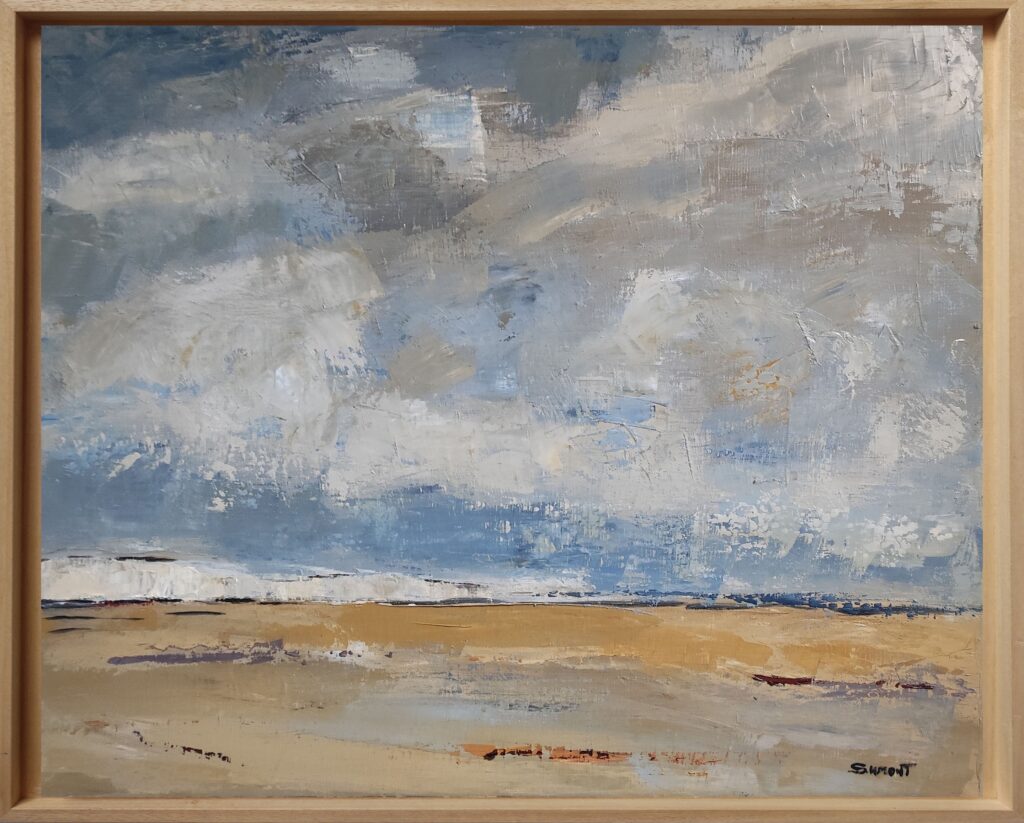 Ciel et mer en Normandie by Sophie Dumont