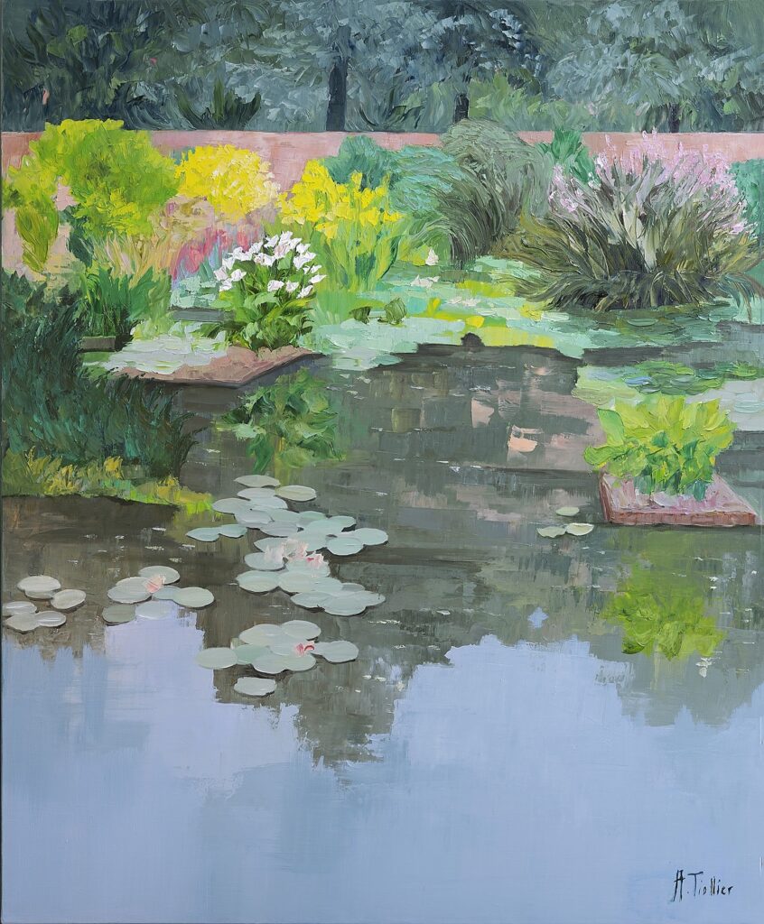 Reflets du printemps II by Agnès Tiollier