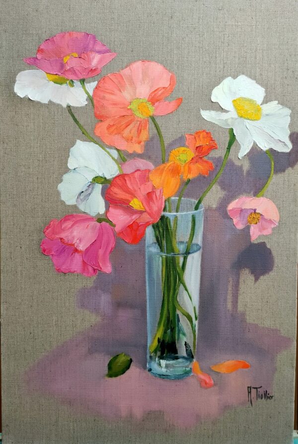 Pavots by Agnès Tiollier