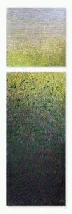 In search of silence- 2 (green) by Nadin Antoniuk