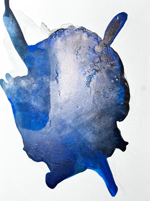 A Splash of Oceanic Blue by Clara Berta