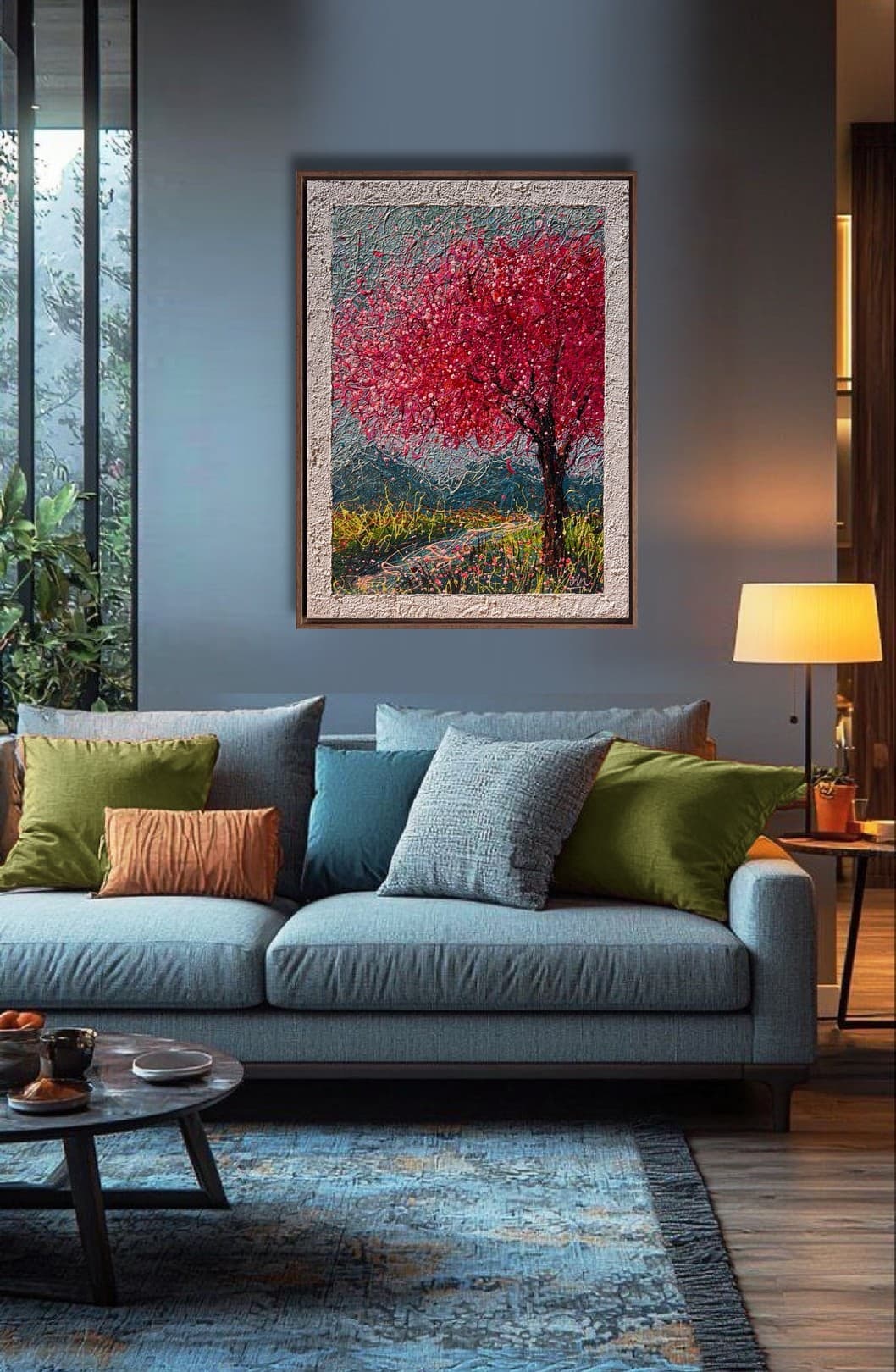 A Hidden Sanctuary - Framed - Nadin Antoniuk