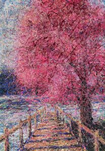 A better place (Sakura and Bridge) - Nadin Antoniuk