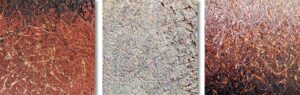 Imagination - triptych (stretched) - Nadin Antoniuk