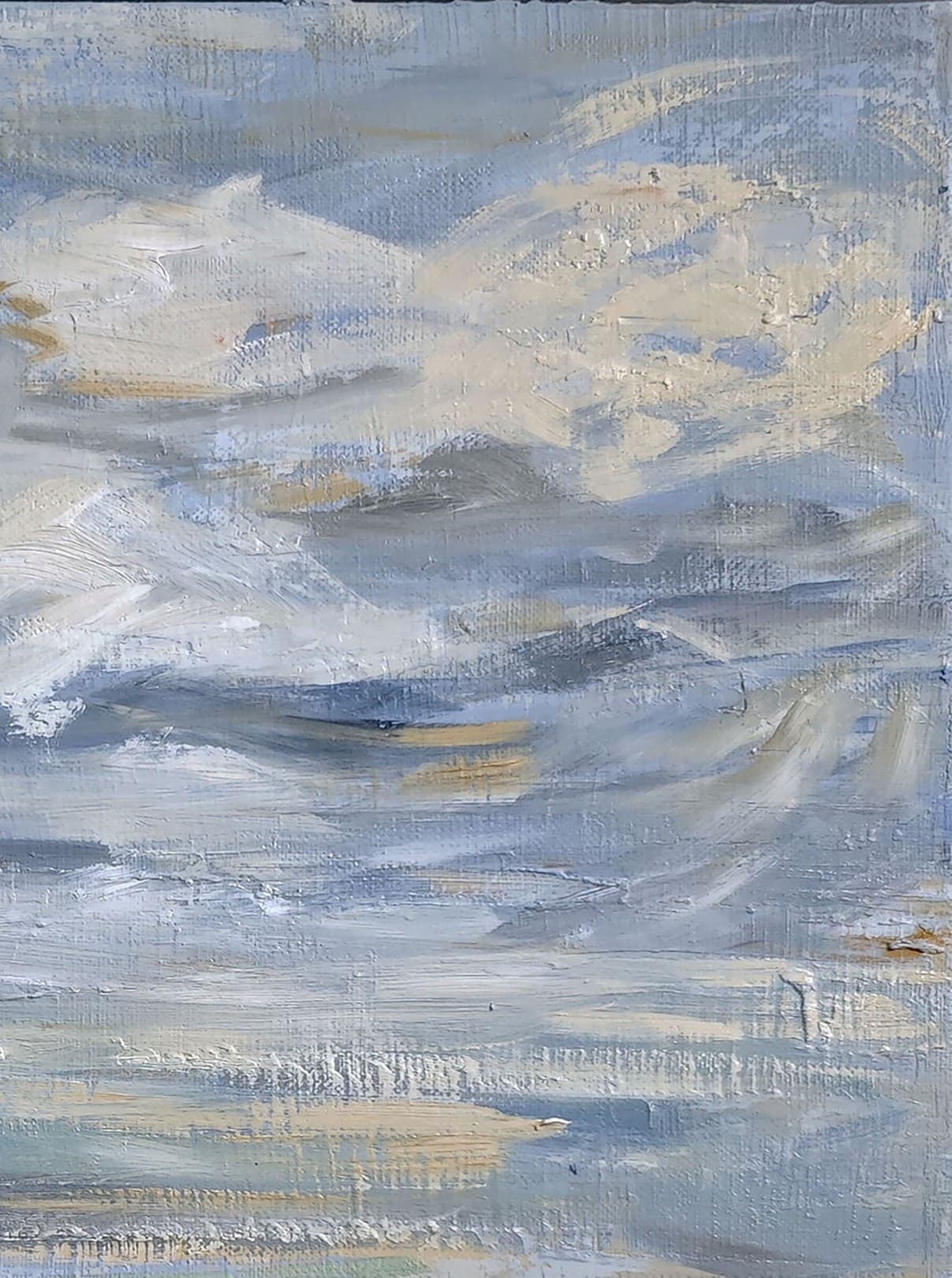 Marée basse à Langrune 2 - Sophie Dumont