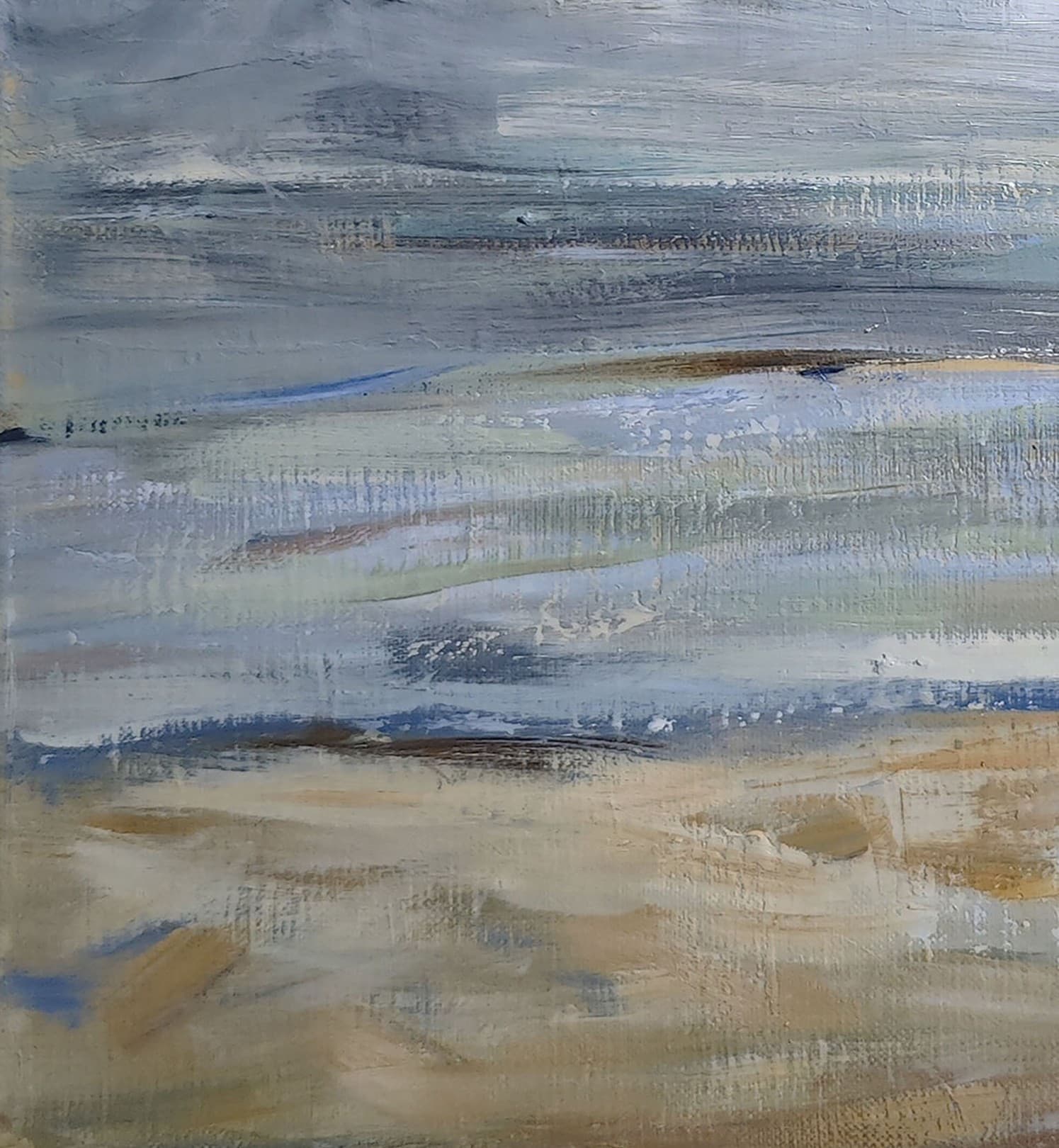 Marée basse à Langrune 2 - Sophie Dumont