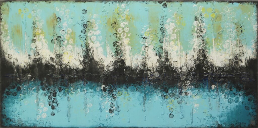 Boiling bubbles landscape - Ronald Hunter