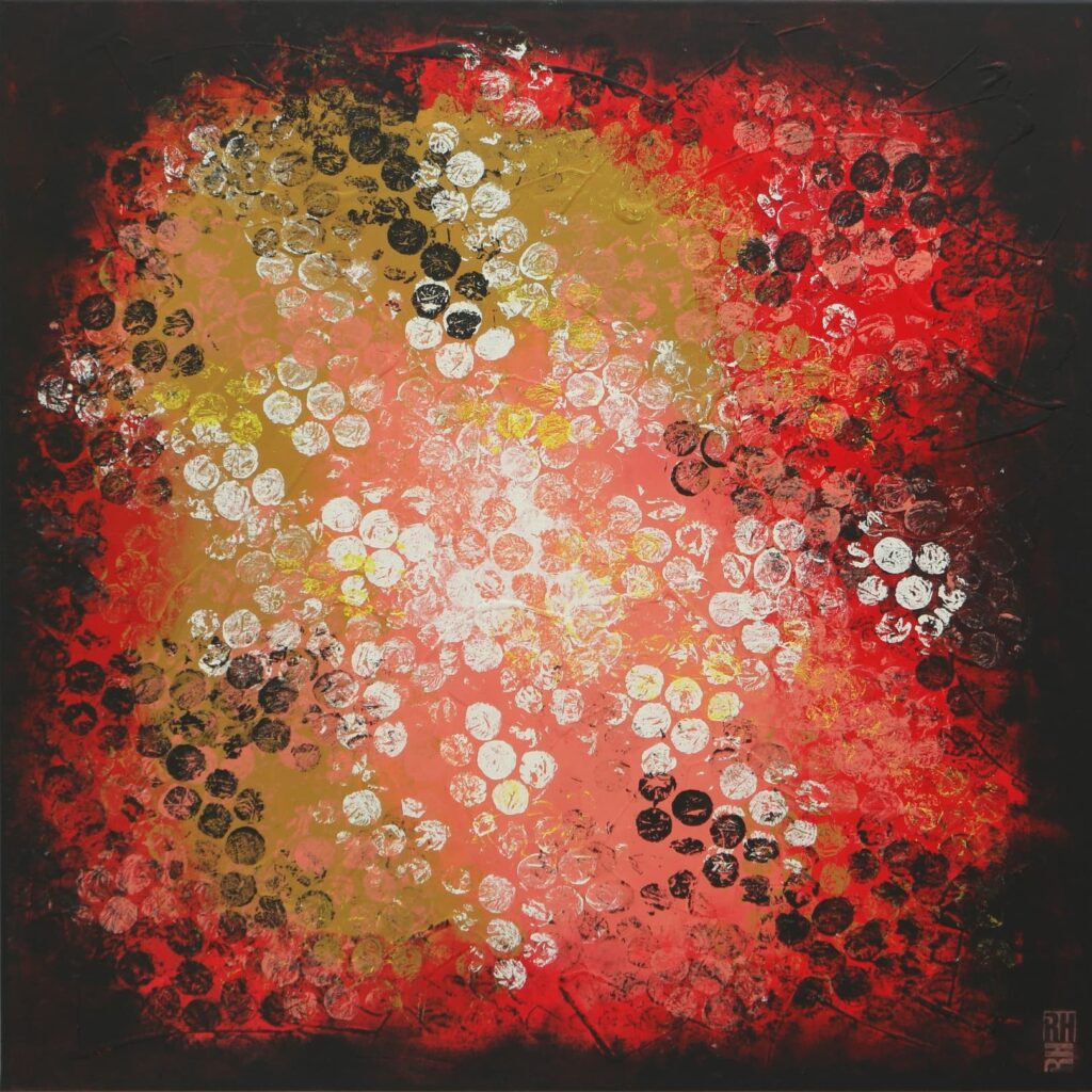 Boiling bubbles red - Ronald Hunter