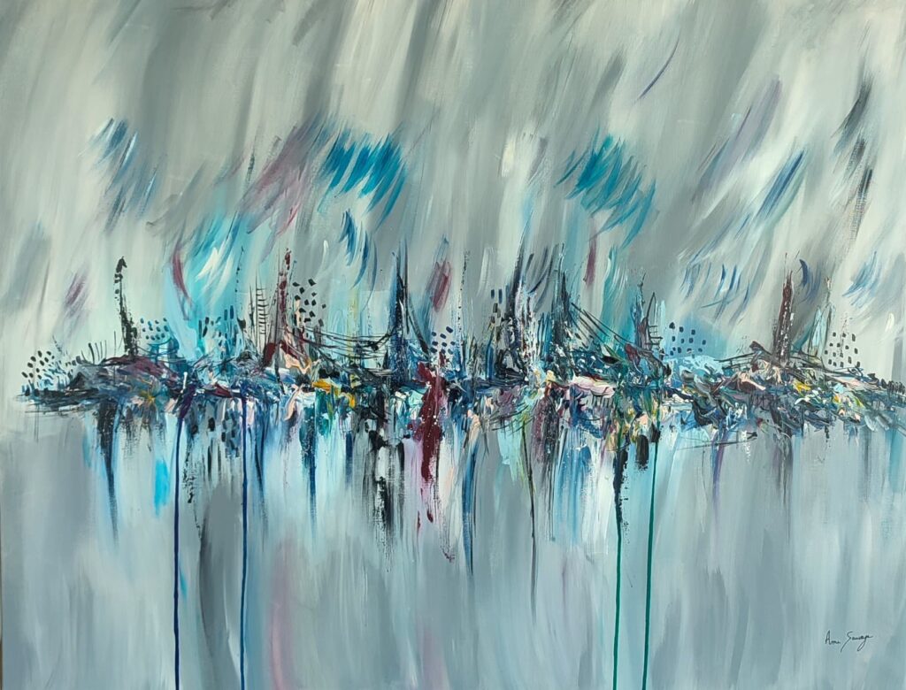 Paysage bleu artificiel - Âme Sauvage