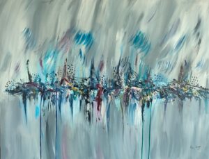 Paysage bleu artificiel - Âme Sauvage
