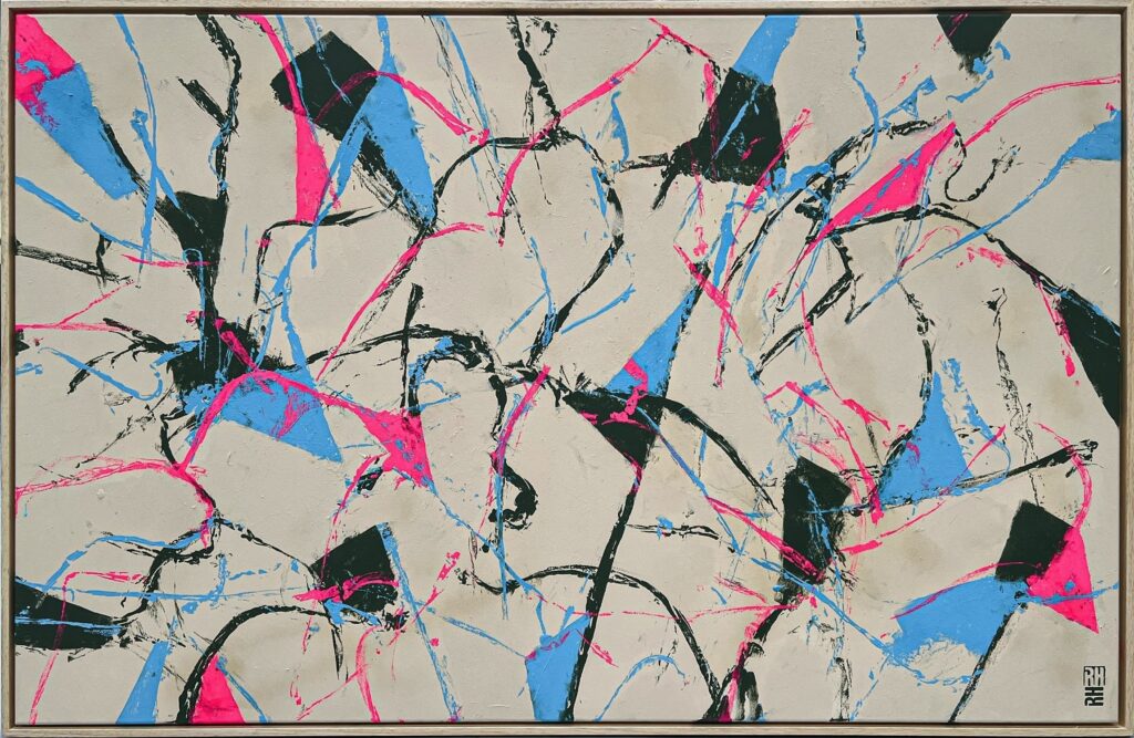 Fragments of Joy - Pink - Ronald Hunter
