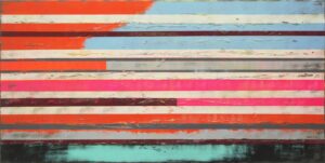 Neon Pop Art Lines - Ronald Hunter