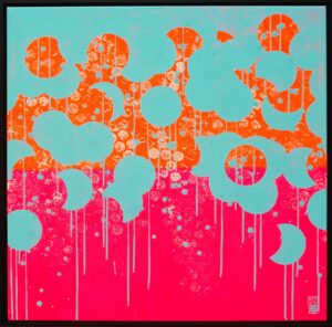 Neon pop colors - Ronald Hunter