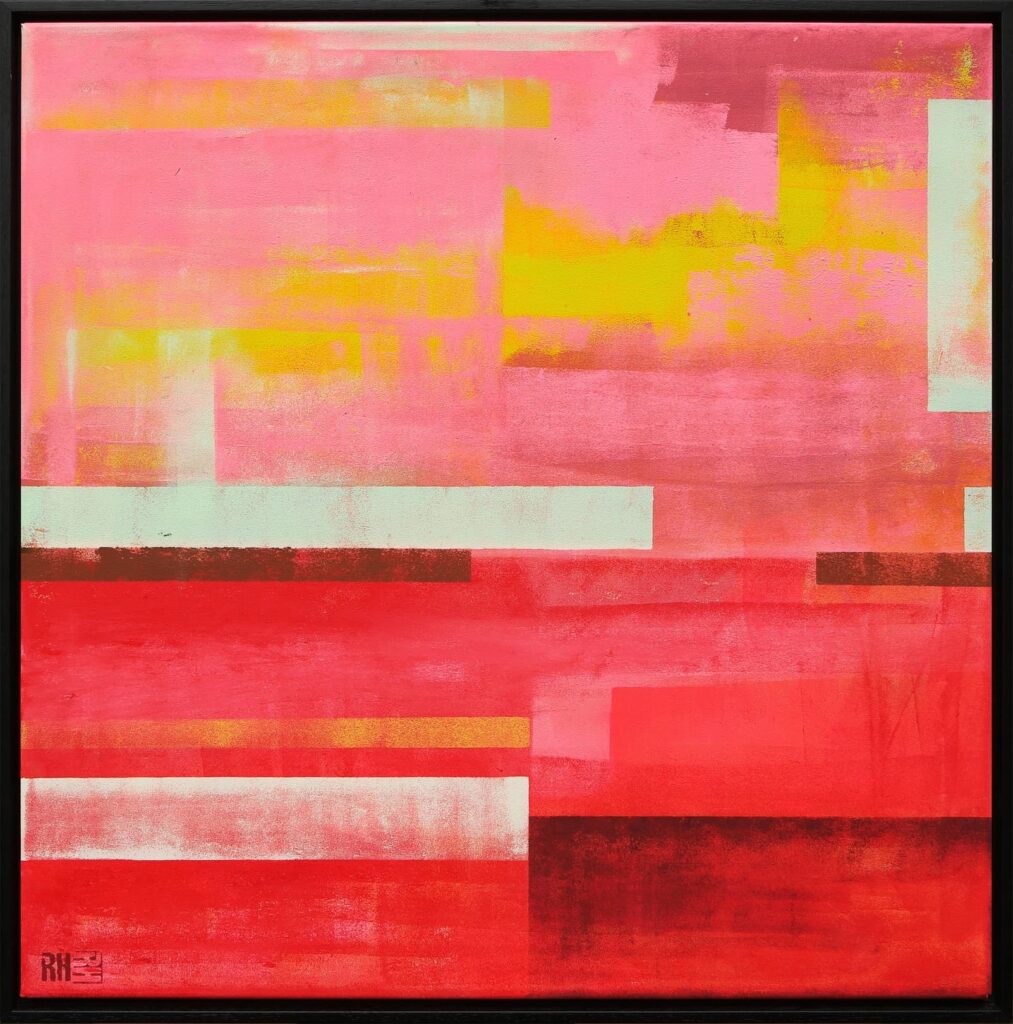 Untitled in red - Ronald Hunter